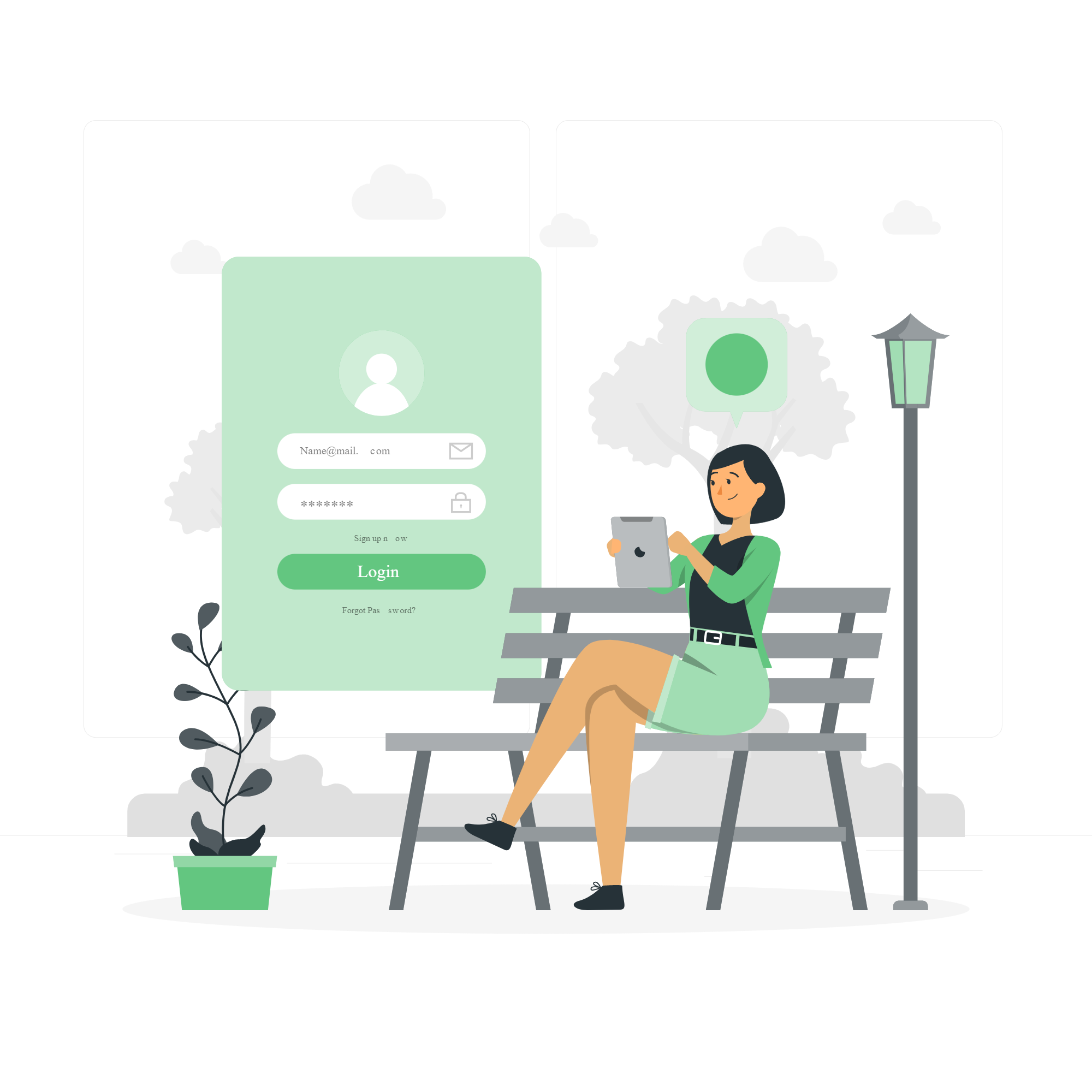 Login Illustration